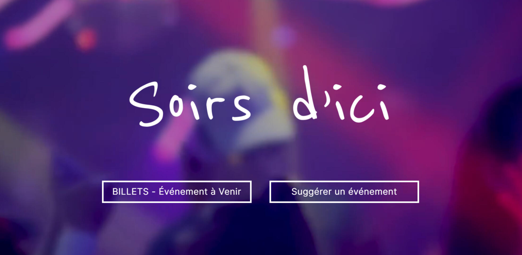 Soirs d&#39;ici ↗